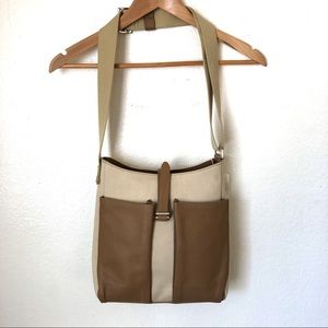 Meli Melo Ryder Canvas & Leather Bag